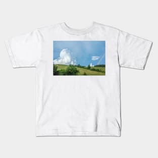 Rainbow and Cloud Kids T-Shirt